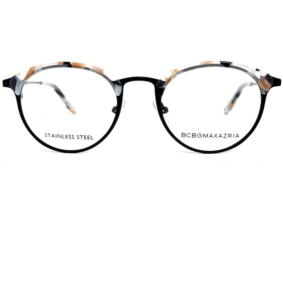 BCBGMaxAzria Other - BCBGMAXAZRIA Astrid Black Womens Round‎ Full Rim Eyeglasses 49-20-135 H16789